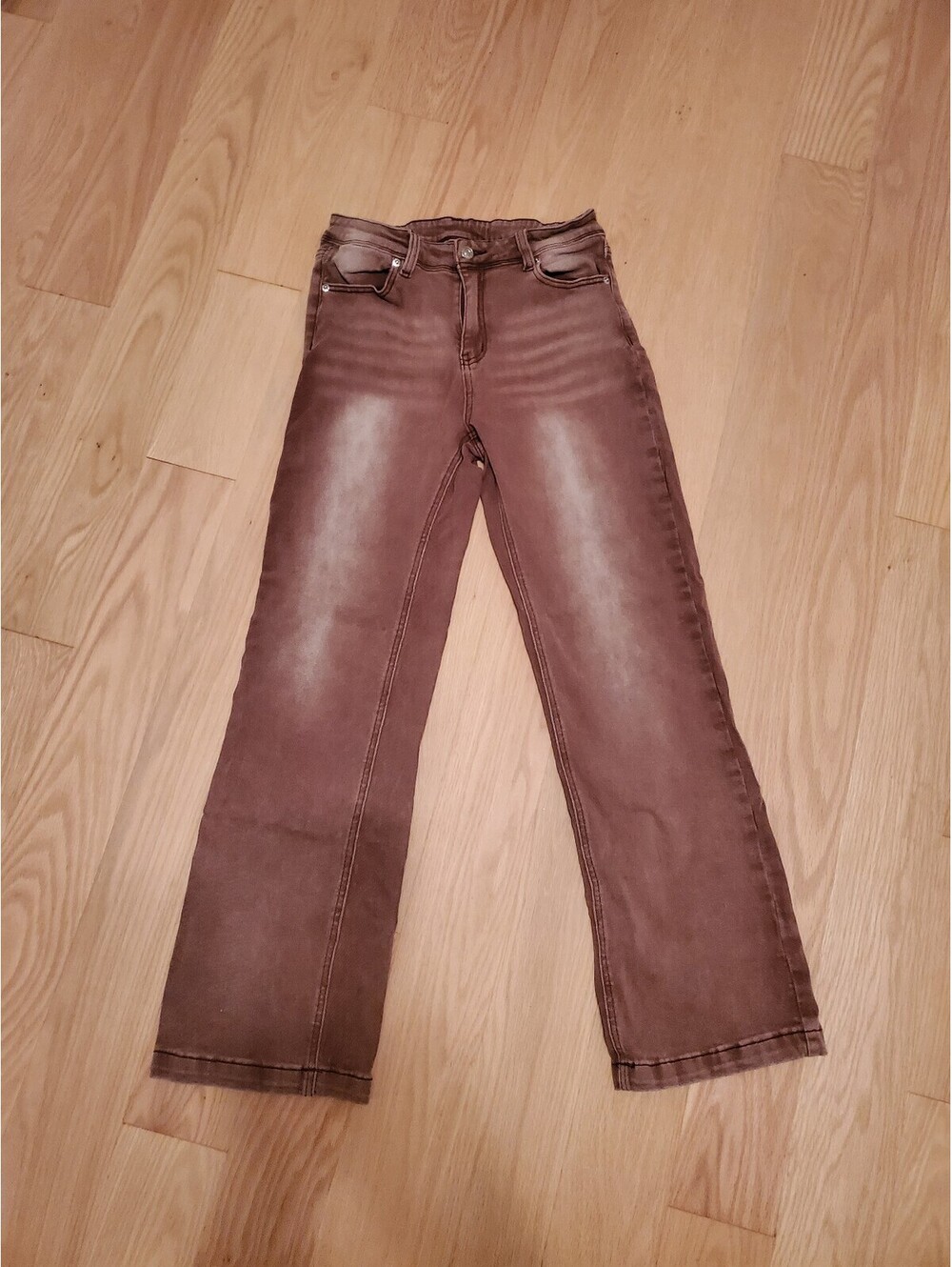 Women's Muave Cotton Blend Jeans Size M